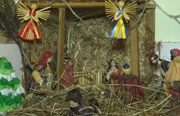 Святкування Різдва, кадр з відео