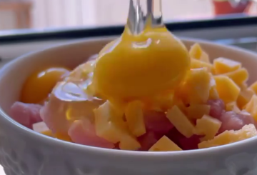 Запеканка с шампиньонами и цветной капустой, кадр из видео