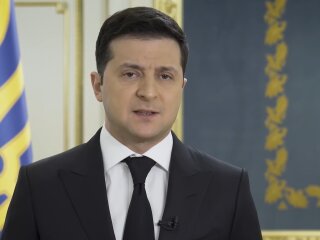 Володимир Зеленський, кадр з відео