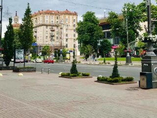 Хрещатик - фото зі сторінки Фейсбук Андрія Осадчука