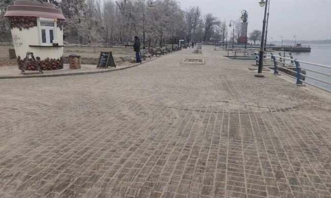 "Борошняний апокаліпсис" у Херсоні, фото з "ХТ"