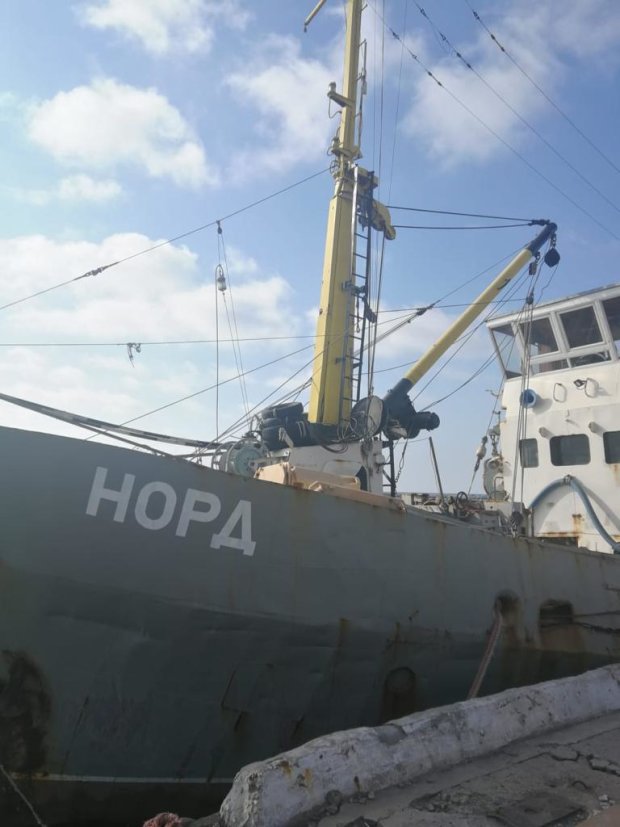 Україна виставила на продаж заарештоване судно “Норд”
