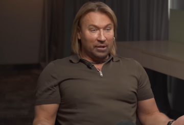 Олег Винник, кадр з інтерв'ю
