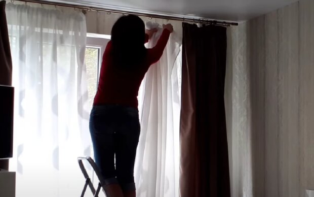 Как стирать шторы. Фото: скрин youtube
