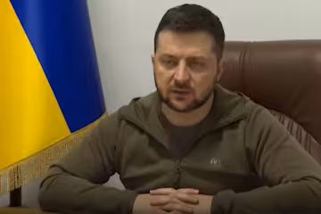 Скрін, відео YouTube Зеленський
