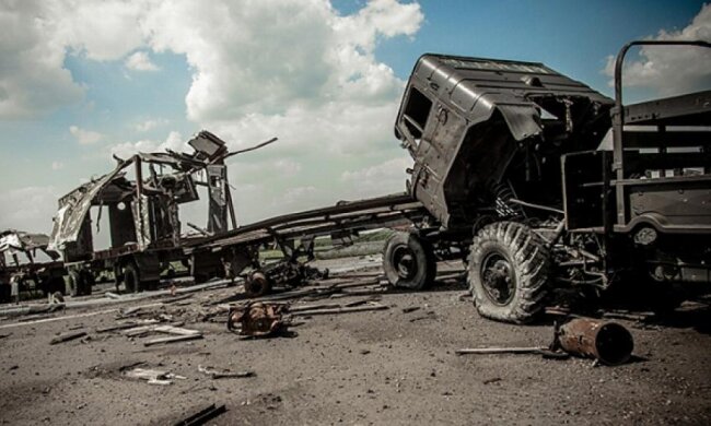 Пейзажи АТО: будни бойцов и разрушенные здания (фото)