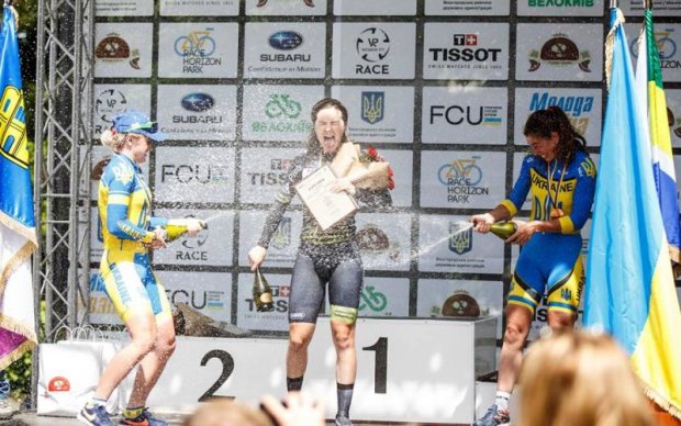 Украинские велосипедисты выиграли Race Horizon Park 2017