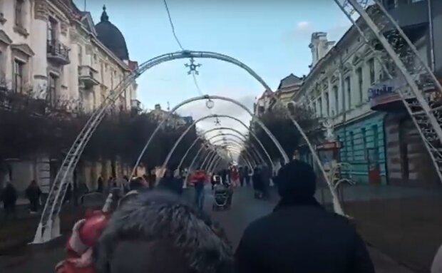 Ивано-Франковск, кадр из видео, изображение иллюстративное: YouTube