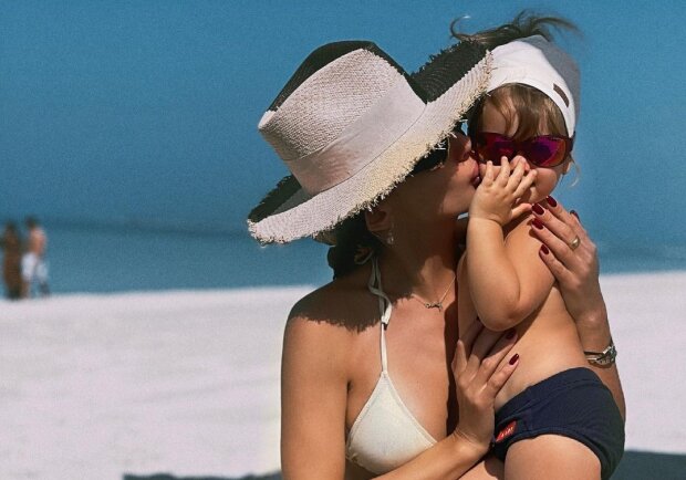 Светлана Лобода с дочерью, фото с Instagram