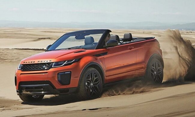 Range Rover представив свій шедевральний кабріолет (фото)