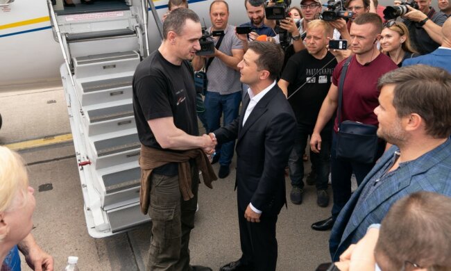 Зеленський благословив Сенцова на два нових подвиги: "Кохання, не схоже на жодне інше"