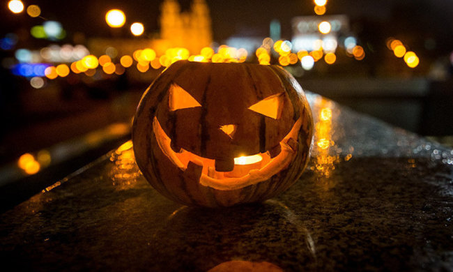 Тыква на Хэллоуин
