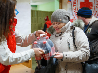 Допомога від Coca-Cola, фото: Facebook