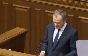 Дональд Туск: фото скрін Ютуб