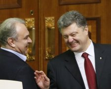 Давид Жванія і Петро Порошенко