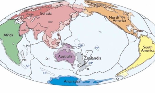 Вчені знайшли втрачений сьомий континент