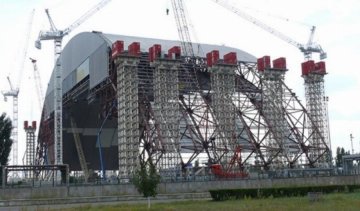 Терміни добудови саркофагу над ЧАЕС посунули