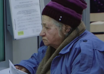 Пенсионерка. Фото: скрин youtube