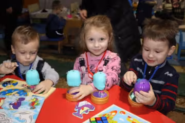 Діти в укритті. Фото: Нова українська школа