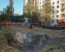 Последствия атаки дронов на Киев
