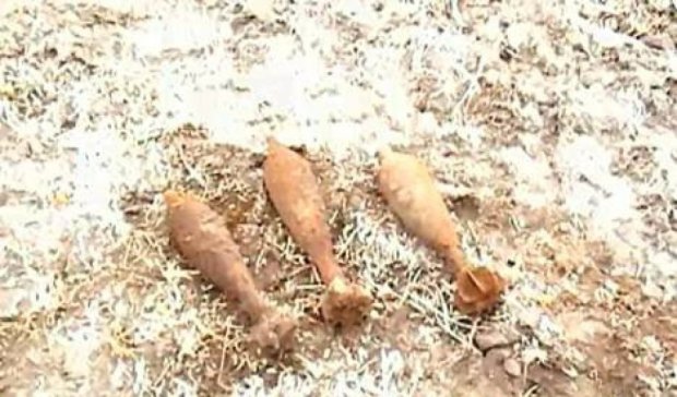 На Сумщині  знайшли п'ять мін часів Другої світової війни