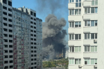 Наслідки атаки рф по Києву 9 вересня, фото: Знай.ua