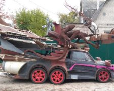 Що він курив: під Києвом колесить авто з фільму жахів