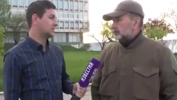 Захоплений мер Херсона Ніколаєнко. Фото: Telegram