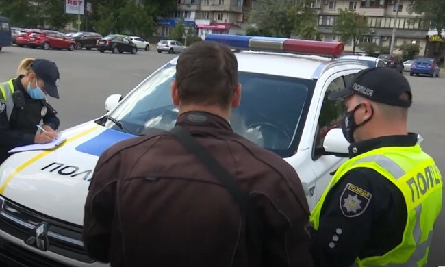 поліція, скріншот з відео
