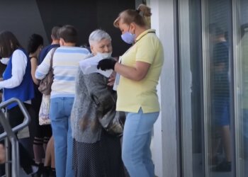 пенсіонери, скріншот з відео