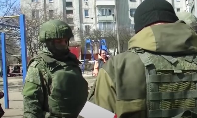 Російські окупанти. Фото: скрін youtube