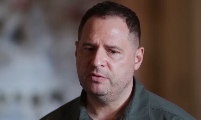 Андрій Єрмак, кадр з фільму Комарова "Рік. За кадром"