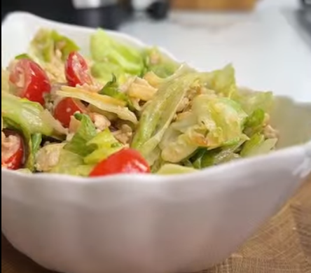 Салат "Биг Мак": фото скрин.