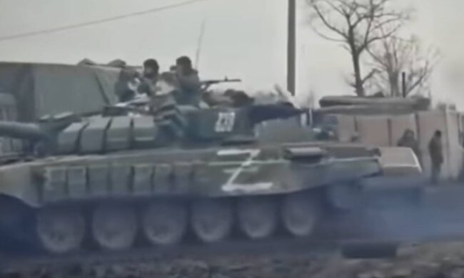Окупанти, фото: скріншот з відео