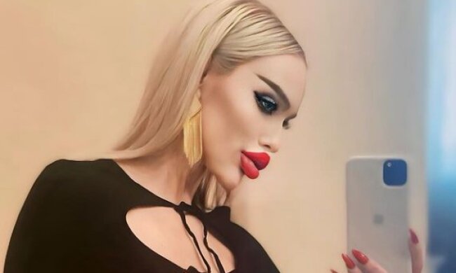 Губата "міс "ДНР"". Фото Instagram