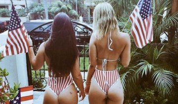 И делом, и телом: американки за Трампа (фото)