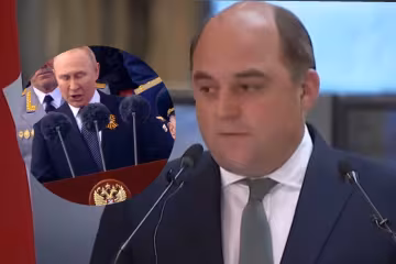 Бен Уоллес и путин, фото: скриншот из видео