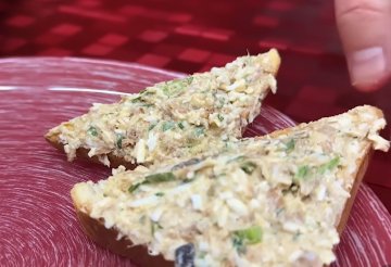 Еврейская намазка, кадр из видео