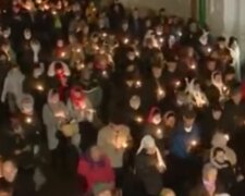 Украинцы на Пасху в 2020 году, скриншот: YouTube