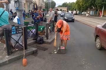 Ремонт дороги в Одесі 7 липня 2026