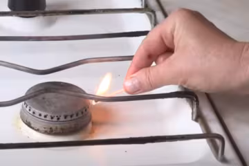Газовая плита. Фото: скрин youtube