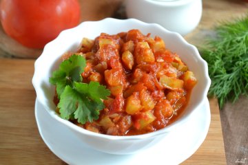 Отличный рецепт закуски: овощное рагу с цветной капустой