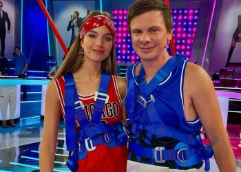 Александра Кучеренко и Дмитрий Комаров, фото Инстаграм
