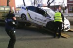 Криворожские копы разбили сразу три Prius при оформлении ДТП