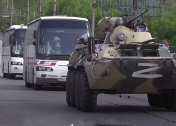 Російські окупанти, фото: скріншот з відео