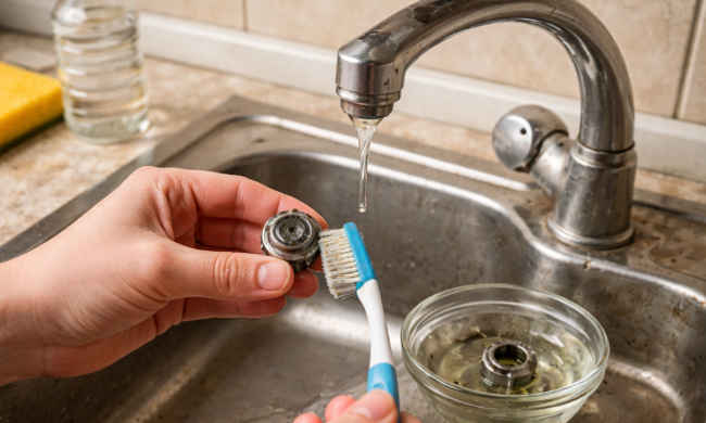 Кран, сіточка, зображення: Знай.ua