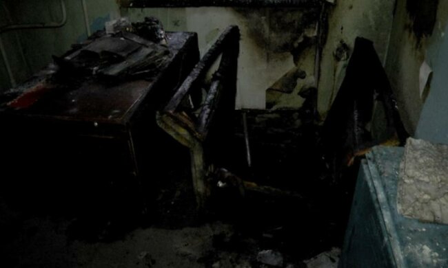 Волонтерський центр горів у Сумах