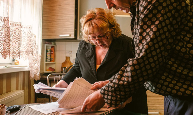 платежки за коммуналку