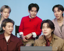 BTS, кадр з інтерв'ю