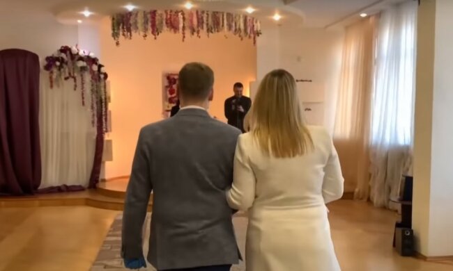 свадьба на карантине, скриншот из видео